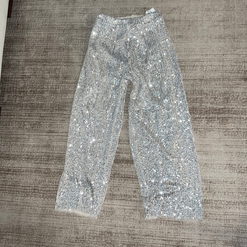 ZARA KIDS SPARKLY PANTS
